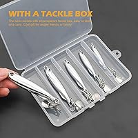 Vista 27 de Fishing Jigs Metal Fishing Spoons Lures, Blade Bait Spinner Long Casting Jigging Spoon Lure Vertical Hard VIB Swimbait for Walleye Bass Trout