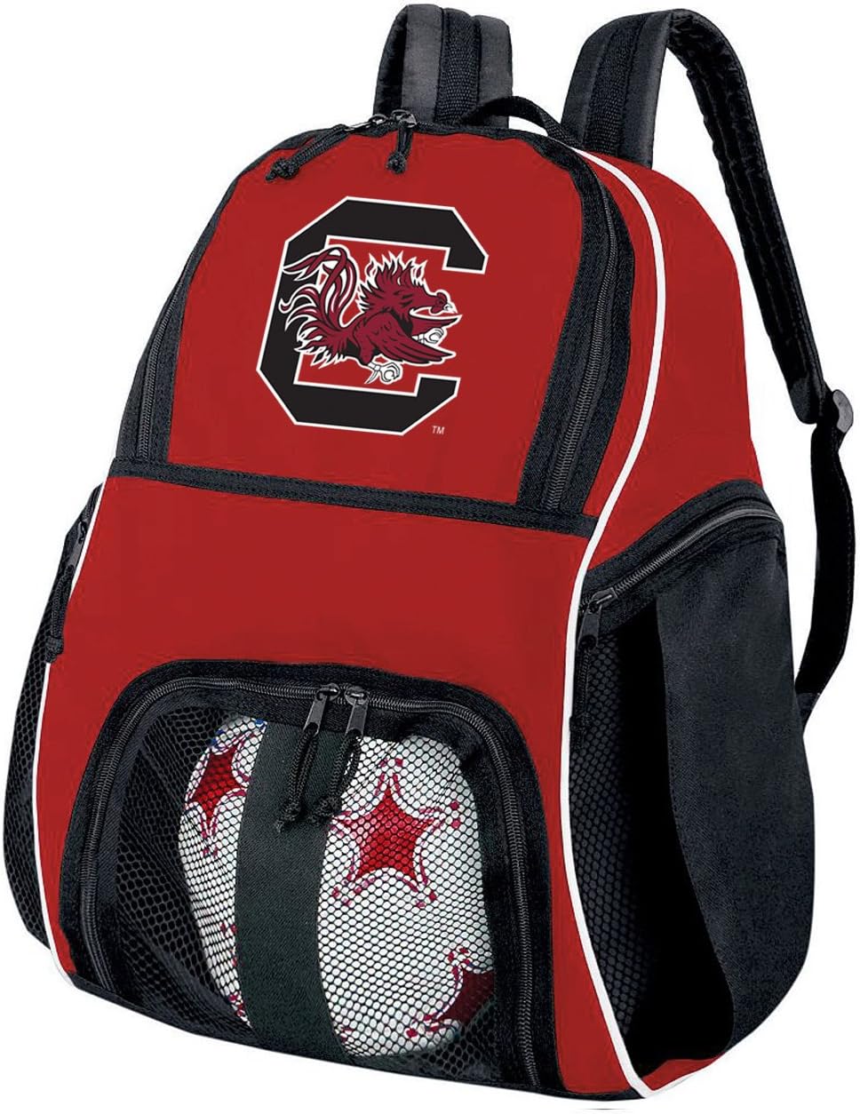 Broad Bay University of South Carolina Soccer Ball Backpack or South Carolina Gamecocks Volleyball Bag