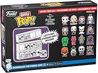 Vista 2 de Funko Bitty Pop The Nightmare Before Christmas - Pumpkin Jack 4 unidades - Rey Calabaza, alcalde (flanque), barril y una sorpresa misteriosa - 0.9