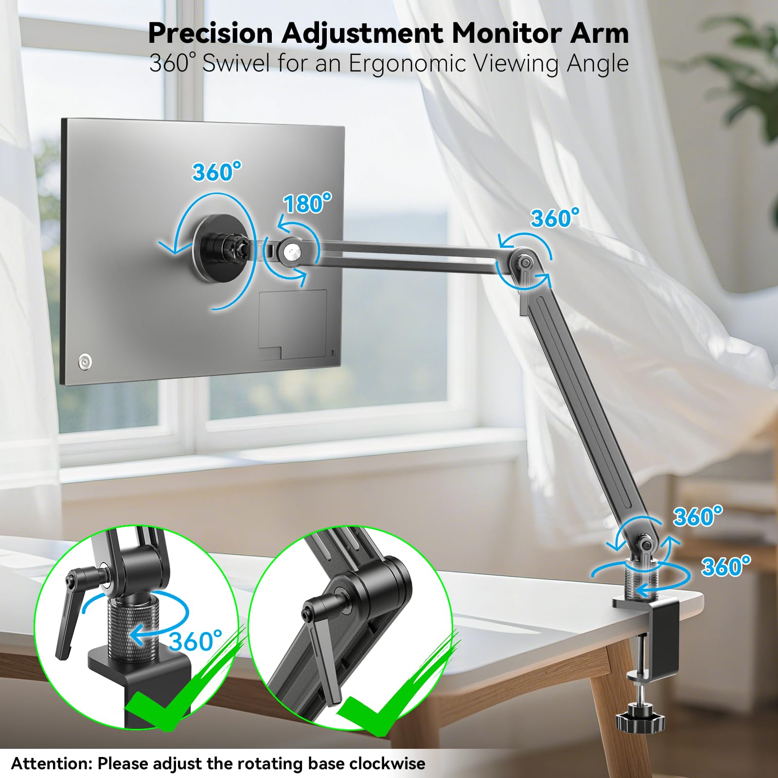 UPERFECT Portable Monitor, 15.6" 125% sRGB Ultra-Slim Laptop Display | 1080P, 2000:1 Contrast, VESA Support, Stand Included, USB-C & Mini HDMI External Screen for Laptop, Gaming & Travel product image 15