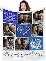 Vista 22 de MyPupSocks Manta Conmemorativa Personalizada con Foto, Manta de Simpatía Personalizada, Regalo Conmemorativo Personalizado para Pérdida de un Ser