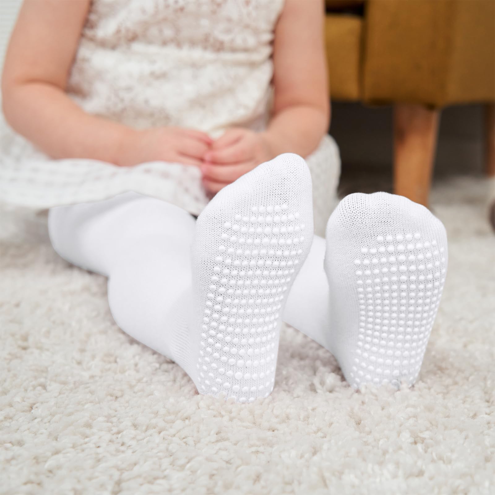 American Trends Collant per bambini con impugnature antiscivolo calzini neonato leggings ultra morbidi calze