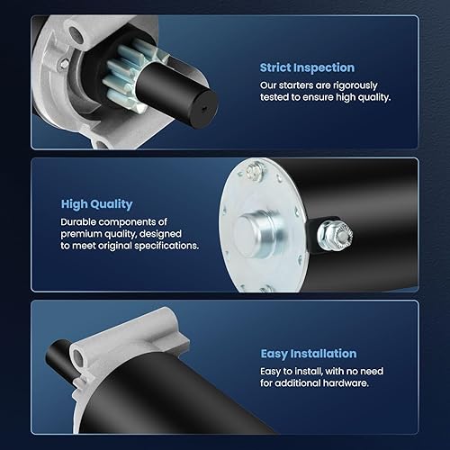 Miniatura 4 de ECCPP 5801 Arrancador apto para CUB CADET NEW HOLLAND TORO Courage Twin SV720 20HP 22HP 23HP 25HP 26HP 27HP