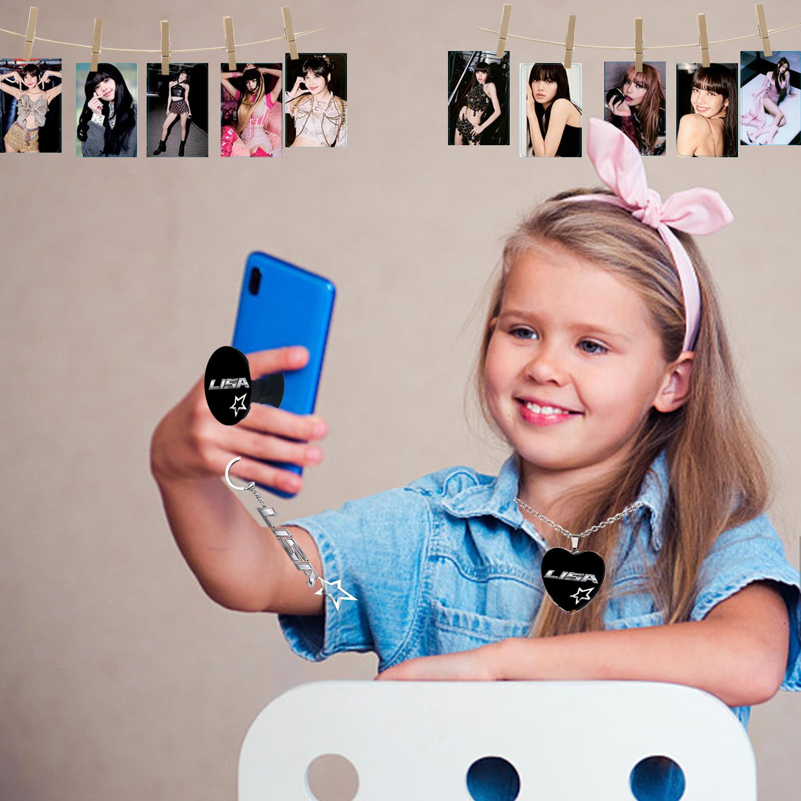 Coffret Cadeau AlbumDRIP Pour Fan - Cartes Photo, Cadre, Porte-clés, Bracelet - Collection K-pop Ou Groupe - 3