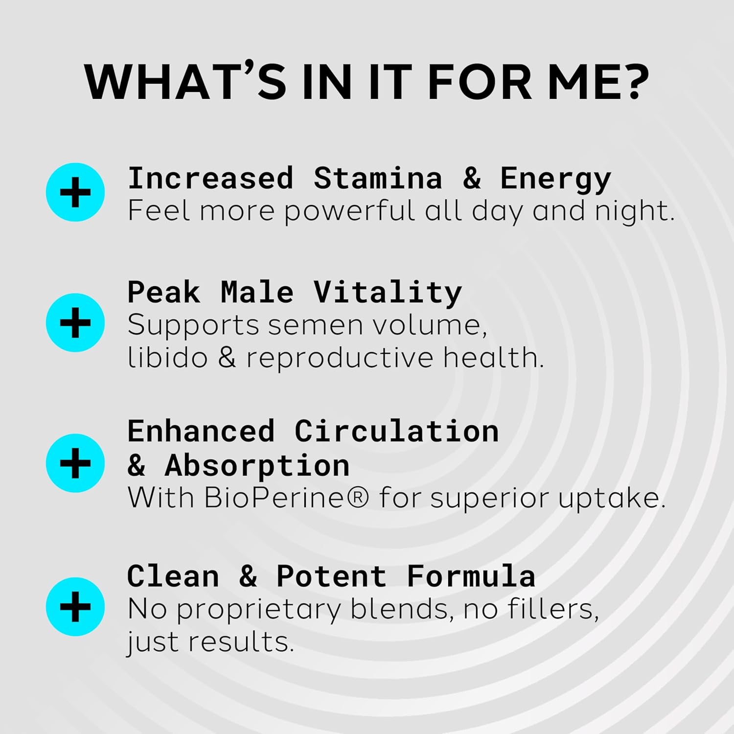 Semen Volume Booster - Increase Load Size & Stamina - Supplement for Men - Clean Formula - 90 Capsules (1 Month Supply) - Image 3