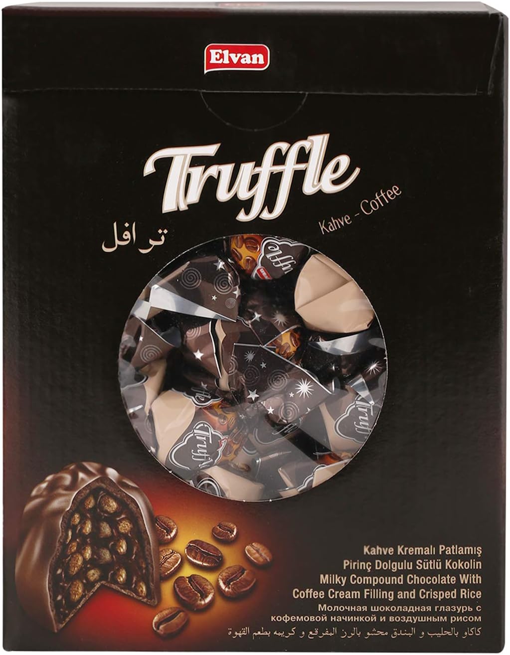 Truffle Coffee Cream Chocolate, 2 Kg