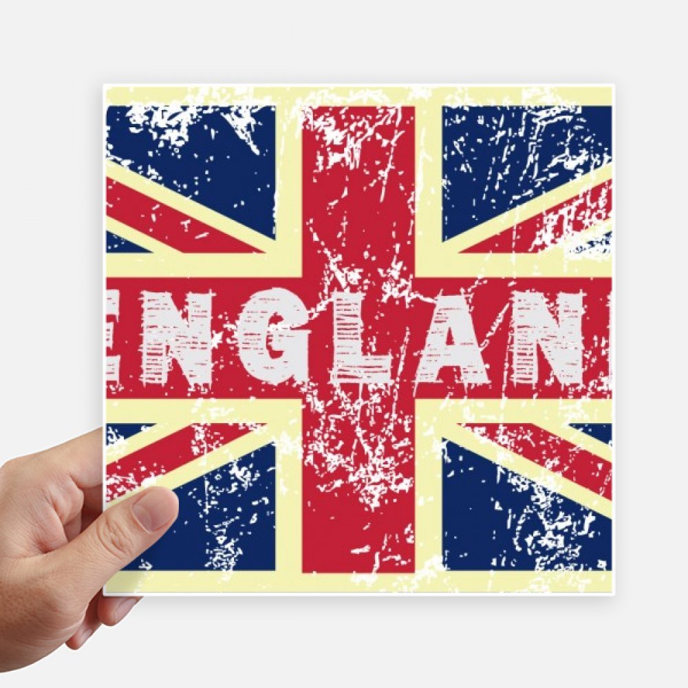 Sticker drapeau anglais 20 cm idéal pour personnaliser votre valise et PC portable