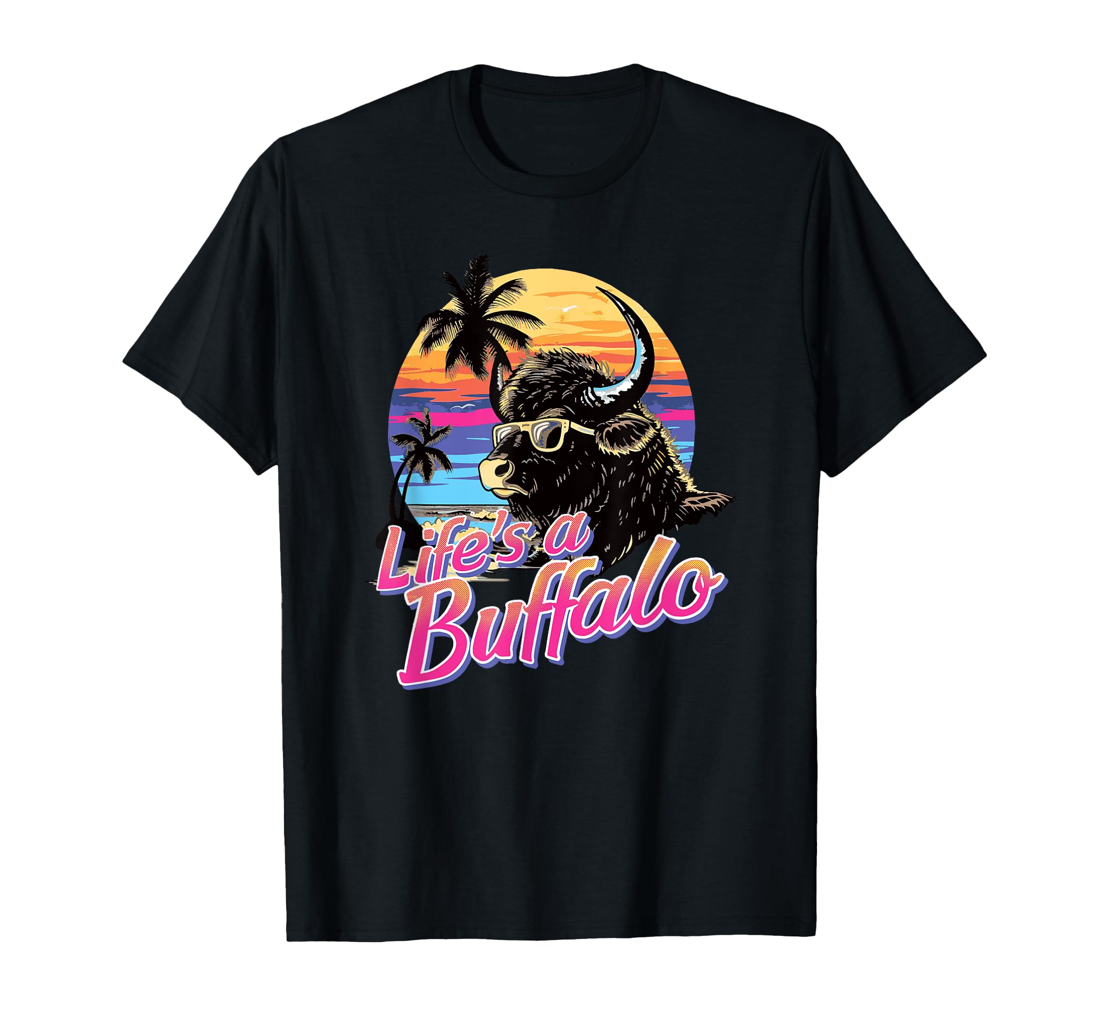 Celebrate BuffaloLIFE'S A BUFFALO - NY State city pride retro throwback beach T-Shirt