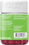 OLLY Supplément Gummy Énergie Quotidienne 100% sans caféine, vitamines énergétiques Mélange Tropical Passion de vitamine B12, CoQ10 & Baie de Goji, 30 jours d'approvisionnement, 60 gummies