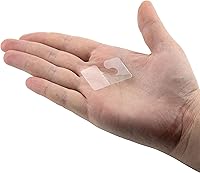 Vista 7 de 200 piezas de gancho para colgar, etiquetas colgantes autoadhesivas transparentes con ganchos, pestañas colgantes adhesivas de plástico para colgar