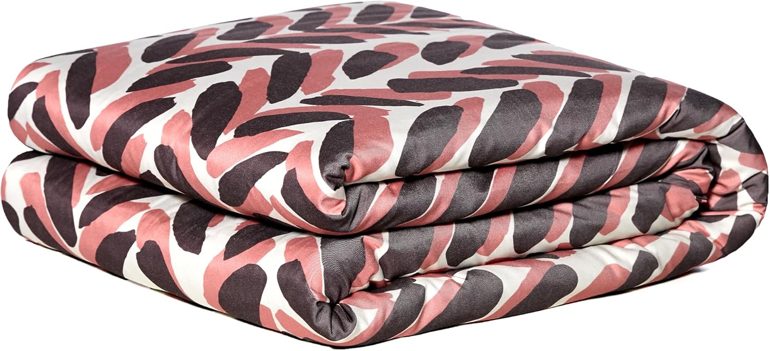 Gravity Weighted Blankets for Adults, (48" x 72", Vineyard Brush) - Heavy Comfort Cotton Blanket with Glass Beads - Ultra-Soft Premium Breathable Microfiber Duvet Cover - Machine Washable