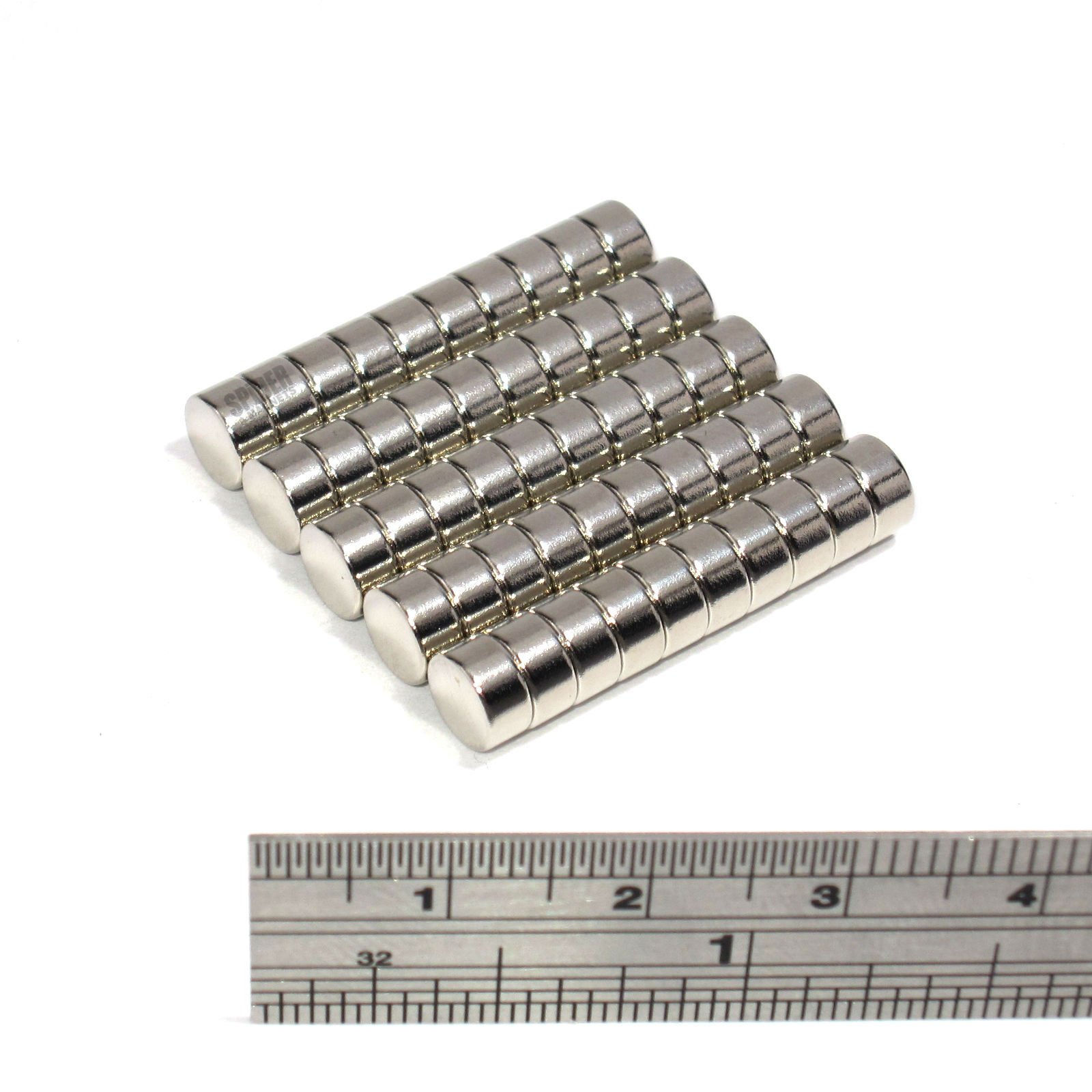 Ltd 50 Strong N52 Grade 6X3 mm Neodymium Disc Magnets small round 6mm diameter X 3mm