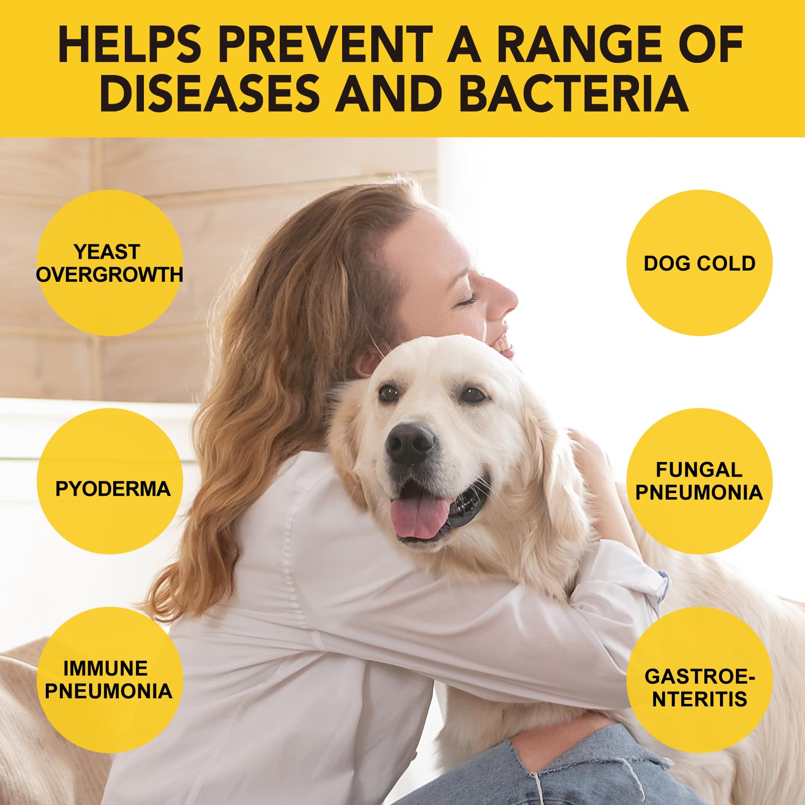 Hefe Infektion Bei Hunden, Lindert Juckende Hundehaut, Anti-Allergie, SäUre Basen Gleichgewicht Wiederherstellen, NatüRliche Inhaltsstoffe, Verbessert Die ImmunitäT 60ml