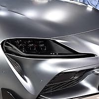 Vista 1 de LAVIYE Película protectora para faros delanteros de automóvil, restauración de faros delanteros, adhesivo de TPU negro transparente, para Toyota