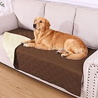 Vista 27 de hyha - Manta impermeable para cama de perro, mantas suaves para mascotas, funda impermeable para sofá para perros, fundas reversibles lavables