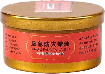 36 Emergency Candles - Long Burn Time For Power Outages, Camping, Survival Kits