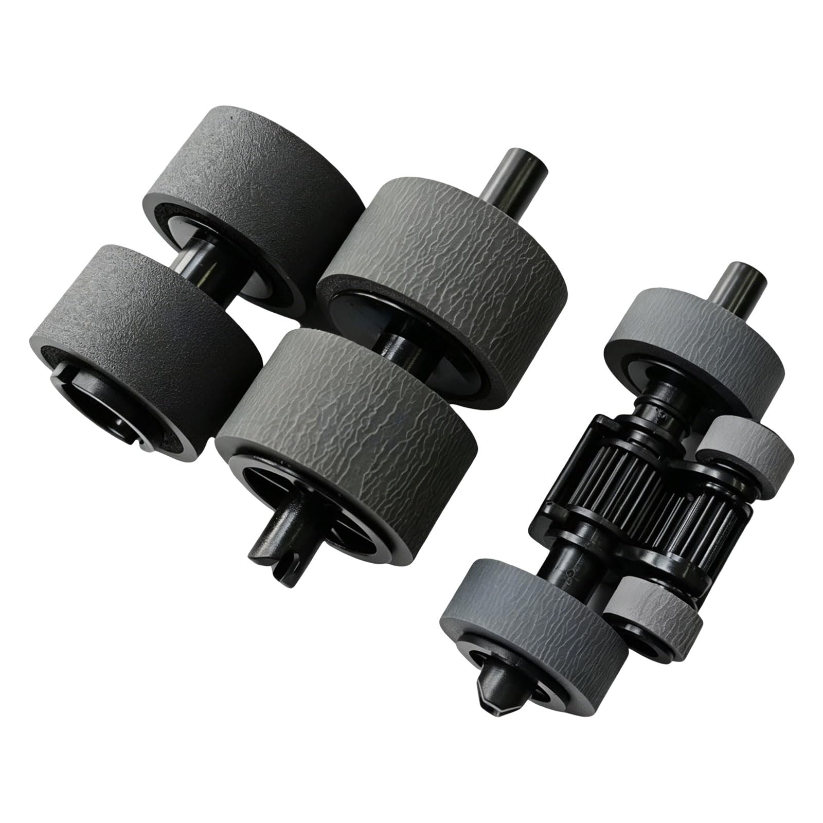 Rodillo de escáner mejorado 6FW06 60001 hecho de ABS resistente para una vida útil más larga, rodillo de alimentación de papel escáner