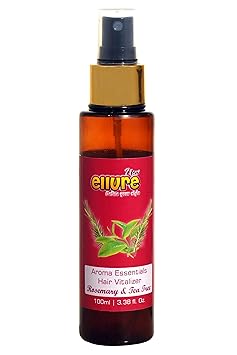 Ellure - Hair Vitalizer with Aroma Essential oils for Prevention of Whitening (Graying) of Hairs, Hair Fall Control & Dandruff Control - Paraben Free - Less Sticky - Nutritional Supplement for Hairs