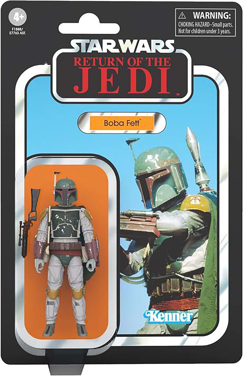 STAR WARS The Vintage Collection Boba Fett Toy, 3.75-Inch-Scale Return of The Jedi Action Figure, Toys for Kids Ages 4 and Up