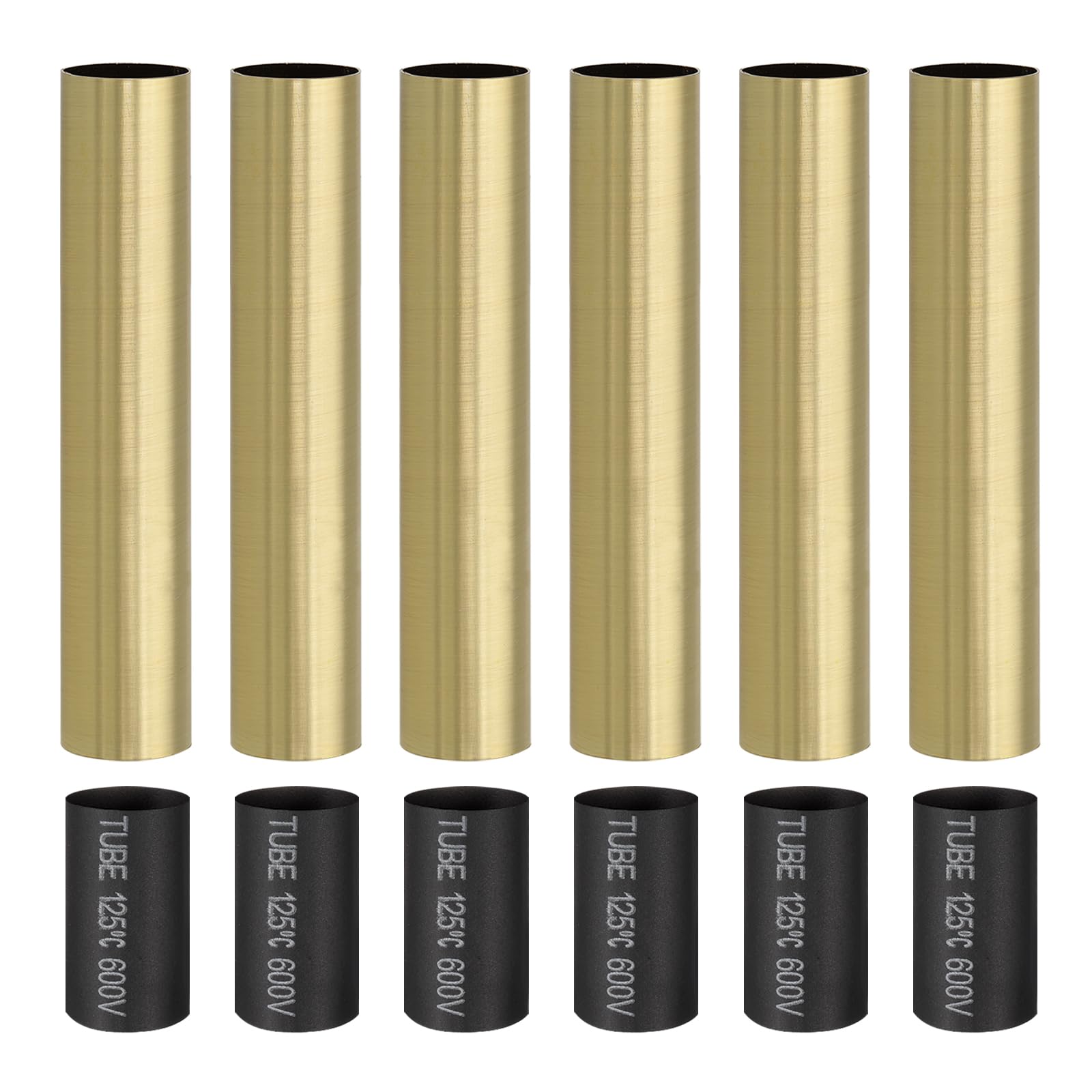 PATIKIL 5" Tall Candle Covers Sleeves