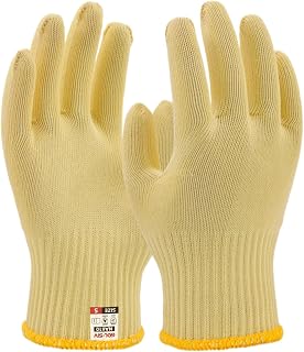 Aramid Heat Resistant, Cut Resistant Gloves,Heat Resistant Up To 550°F, Thick Knit Design, Grilling Gloves For Men & Women- Machine Washable(Aramid, Small)