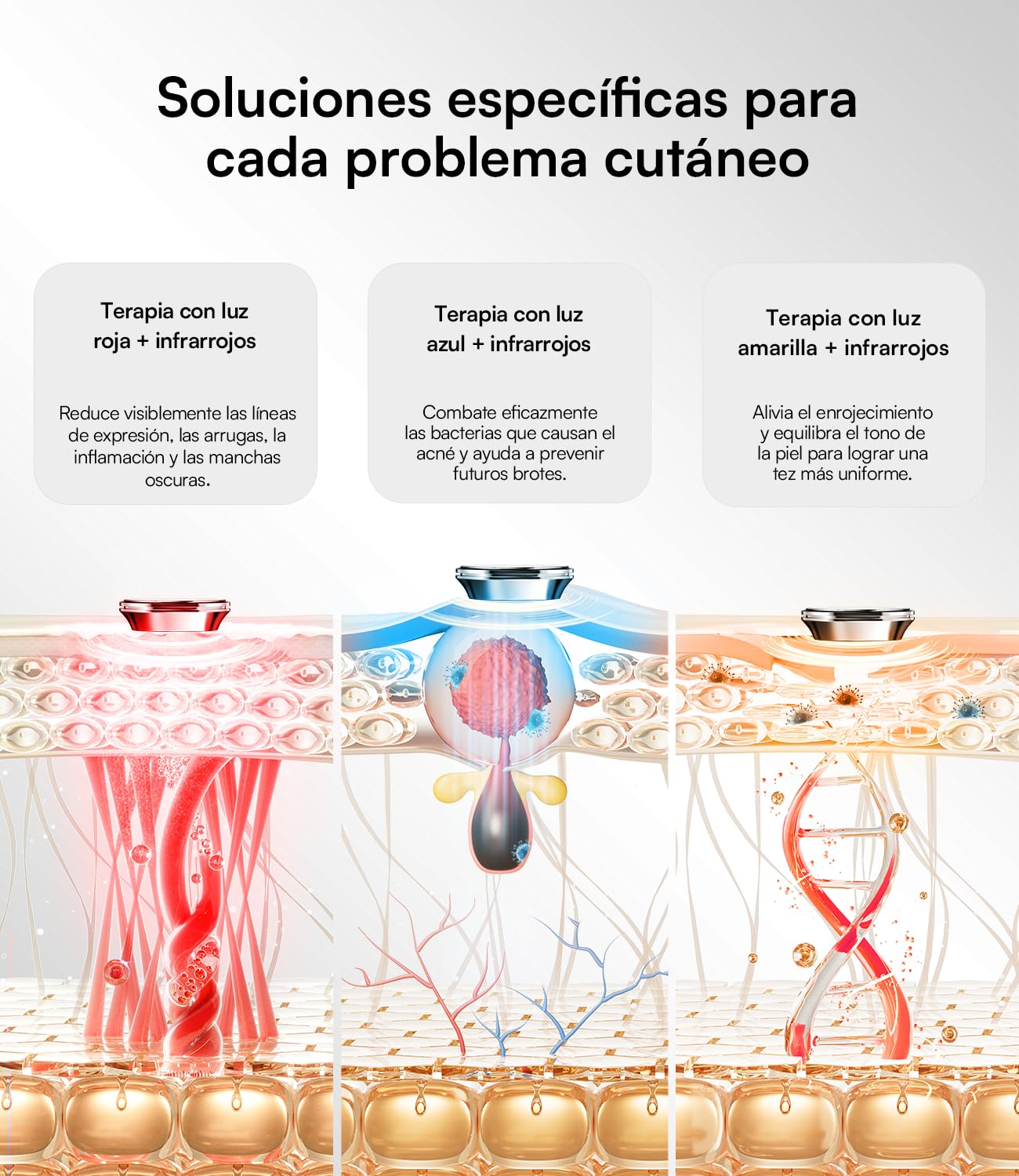 Máscara Facial LED Inalámbrica INIA Glow, Máscara de Terapia de Luz Roja Aprobada por la FDA con Luz Roja Cercana al Infrarrojo (NIR), Diseño Recargable y Ergonómico para el Hogar y Viajes, Rosa