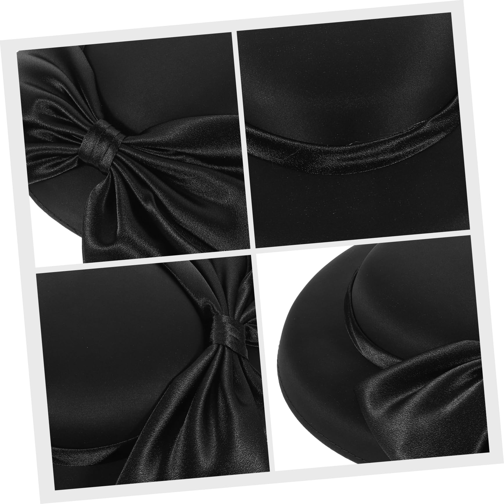 Veemoon cappelli formali da donna formale cappello da cocktail party cappello halloween cappellino halloween cappelli britannici per le donne Cappelli a bombetta per le donne bianca