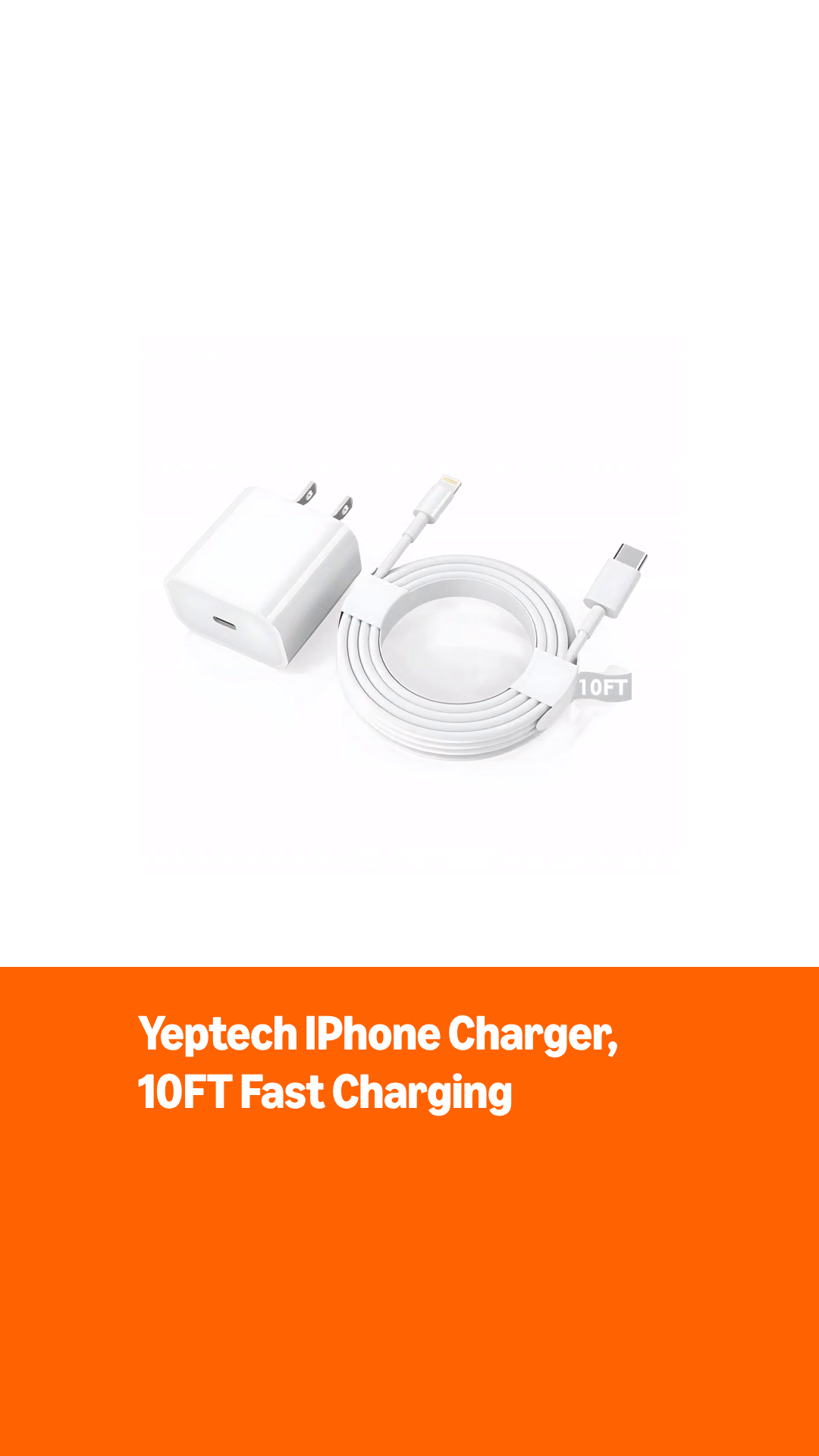 Amazon.com: iPhone Charger 【Apple MFi Certified】 10FT Extra Long