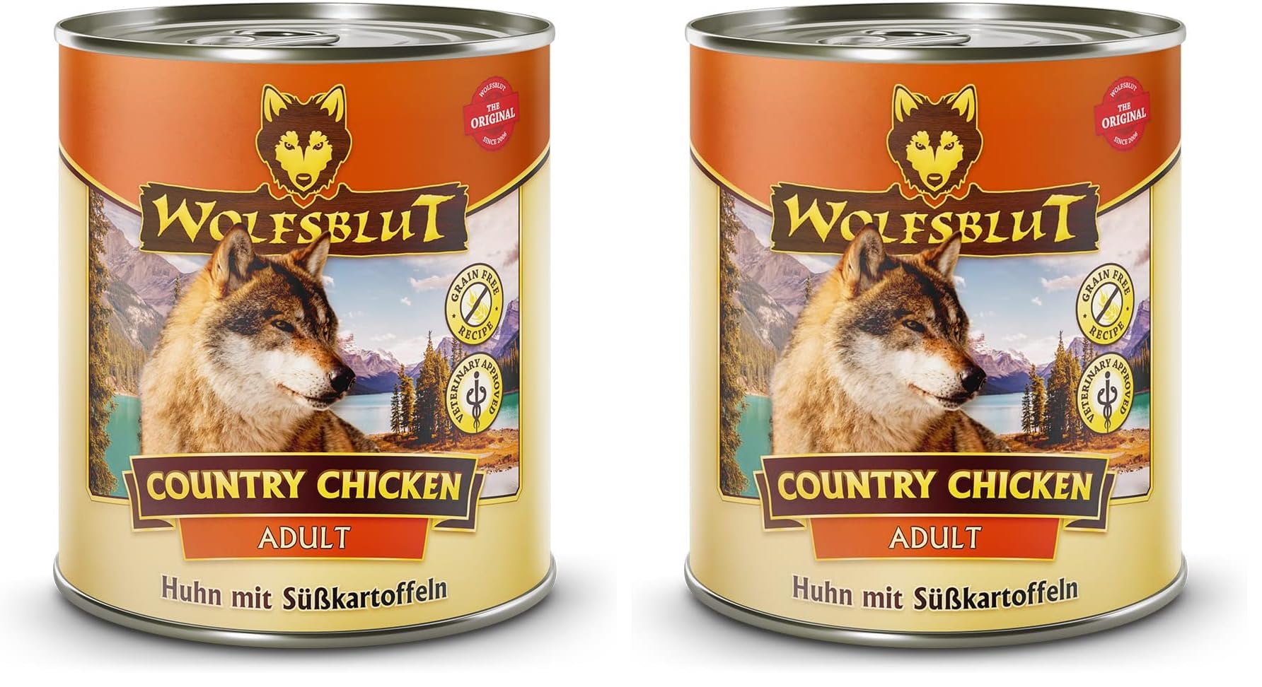 Wolfsblut Alimento para Perros Adultos Country Chicken - 800 g (Paquete de 12)