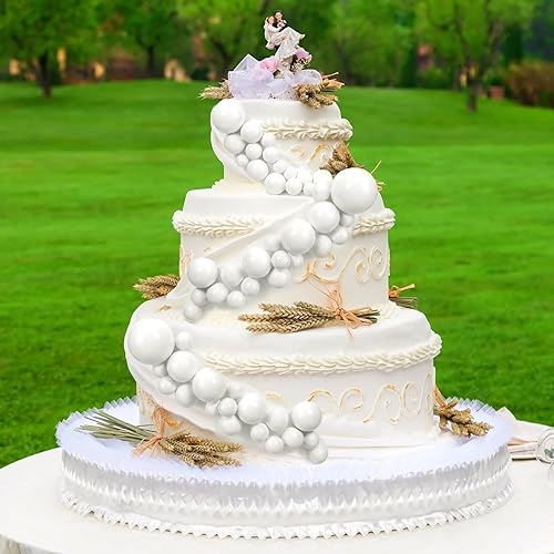 Miniatura 58 de 108 bolas para decoración de tartas, decoración de cupcakes, globos de espuma para hornear pasteles, boda, aniversario, decoración de cumpleaños