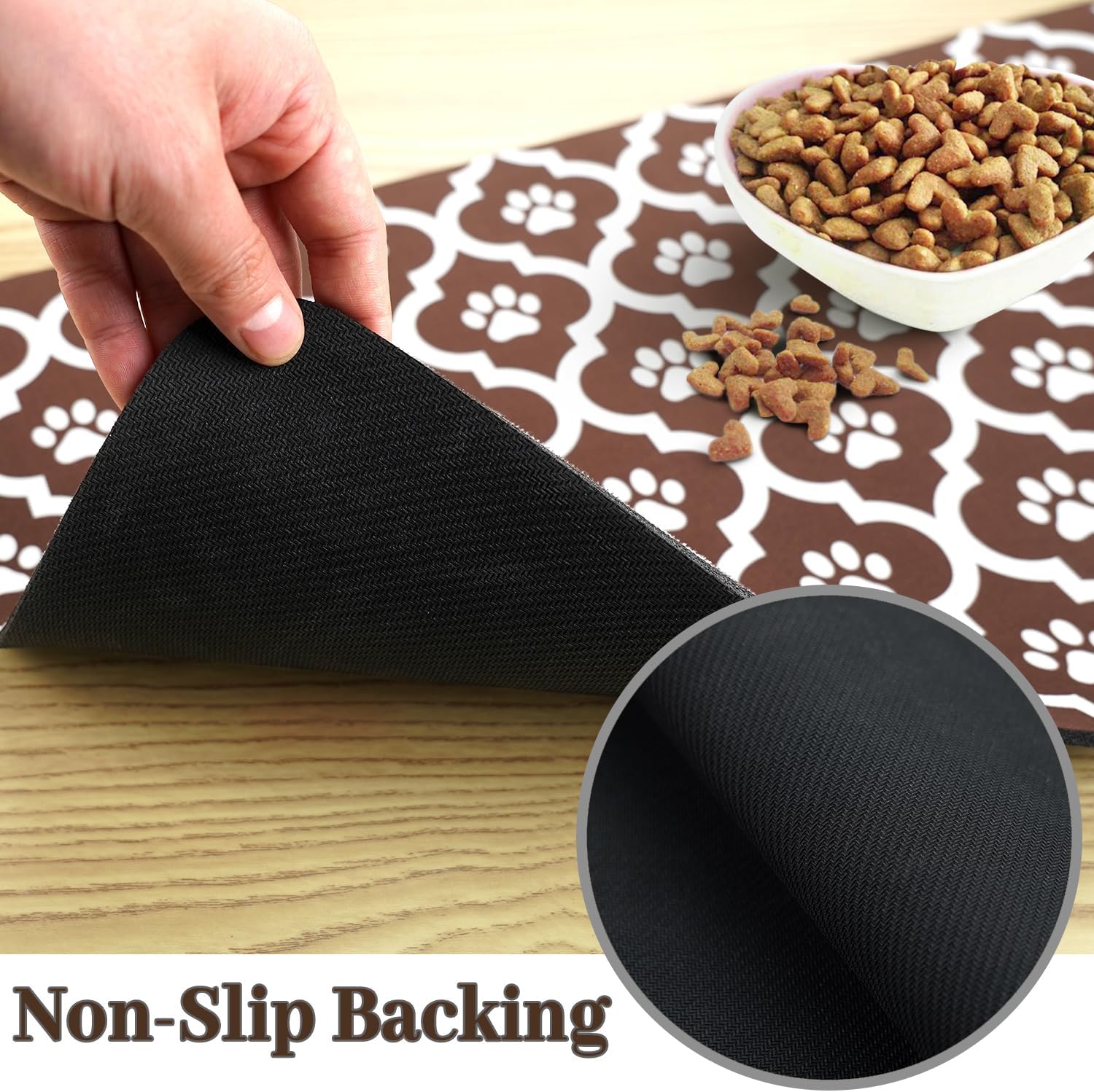 Dog Food Mat 12X20 Inch image 5