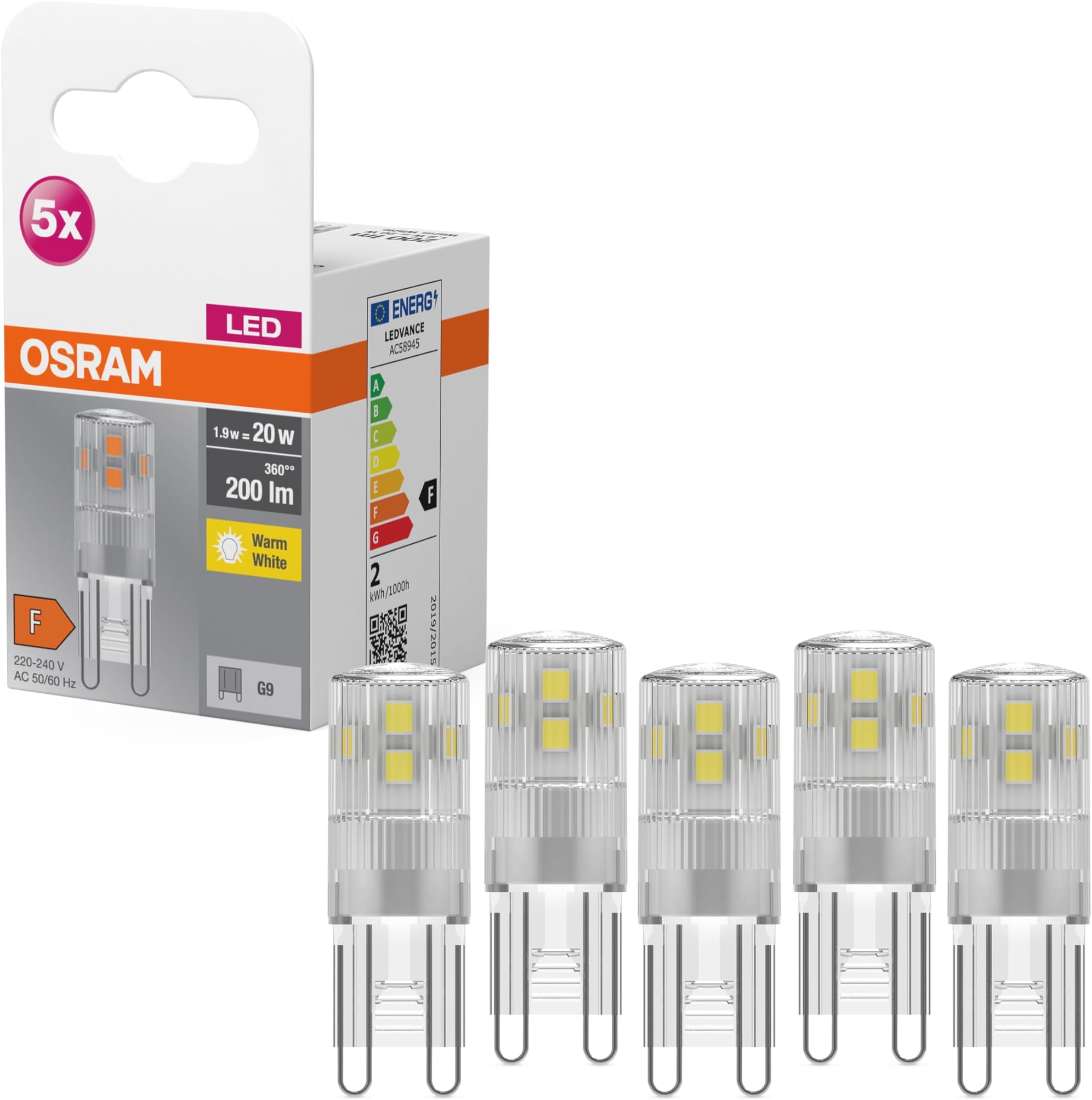 Osram LEDVANCE LED-Speziallampen, 1.9 W, Multicolored