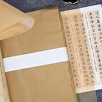 100 Sheets Cicada Wing Rice Paper - Handmade Bamboo Pulp Xuan Paper for Mixed Media, Gelli Printing & Calligraphy - Ultra-Thin, Strong & Translucent Art Paper for Collage, Layering & Journaling