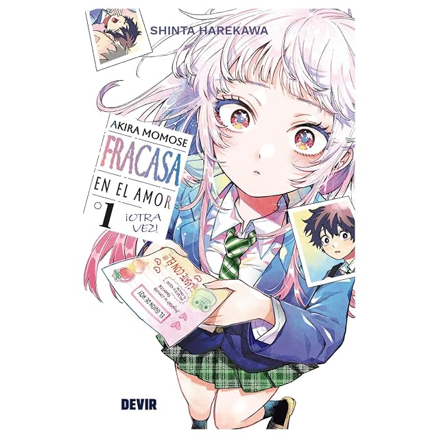 Portada de Akira Momose fracasa en el amor ¡otra vez! núm. 01