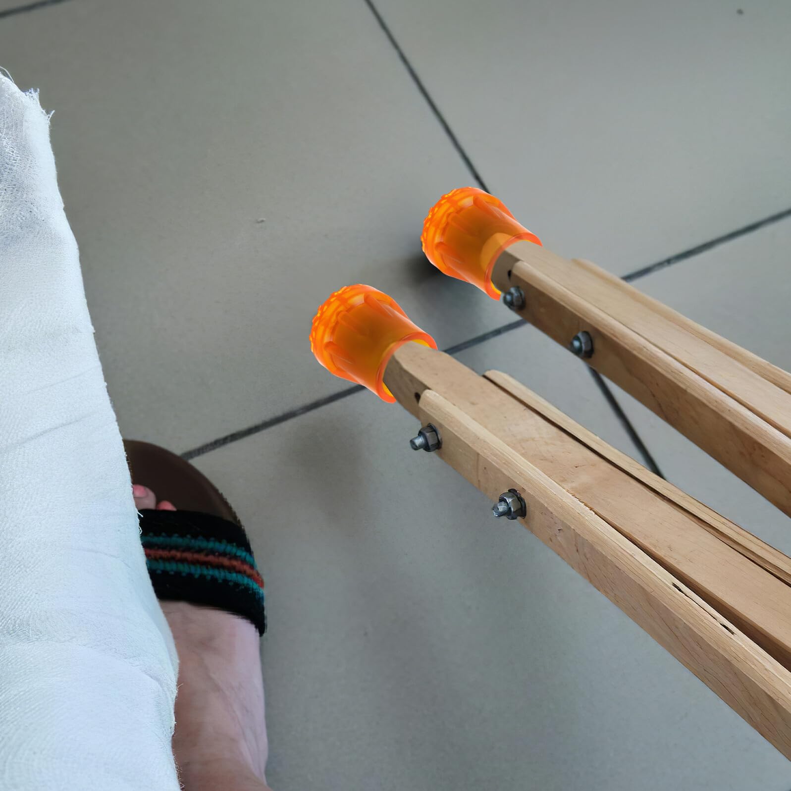 Puntas Antideslizantes para Muletas 28 MM de Oxford 8 Unidades Accesorios para Bastones de Senderismo y Repuestos para Caminar Almohadillas Resistentes y Cómodas para Uso
