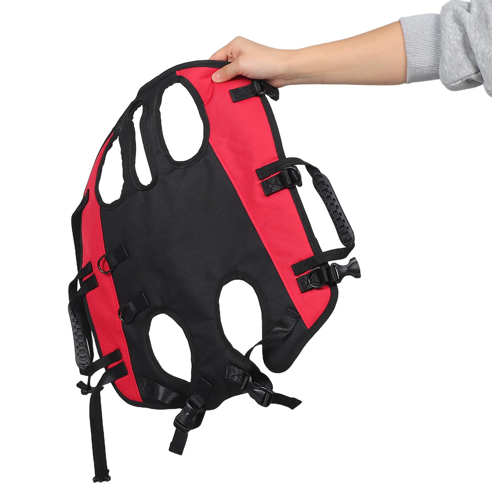 Verstellbarer Hunderucksack für Kleine Hunde Atmungsaktiver Outdoor Tragetasche mit Doppelt Gepolsterten Schultergurten und Sicherem Schnallensystem für Wandern und Reisen