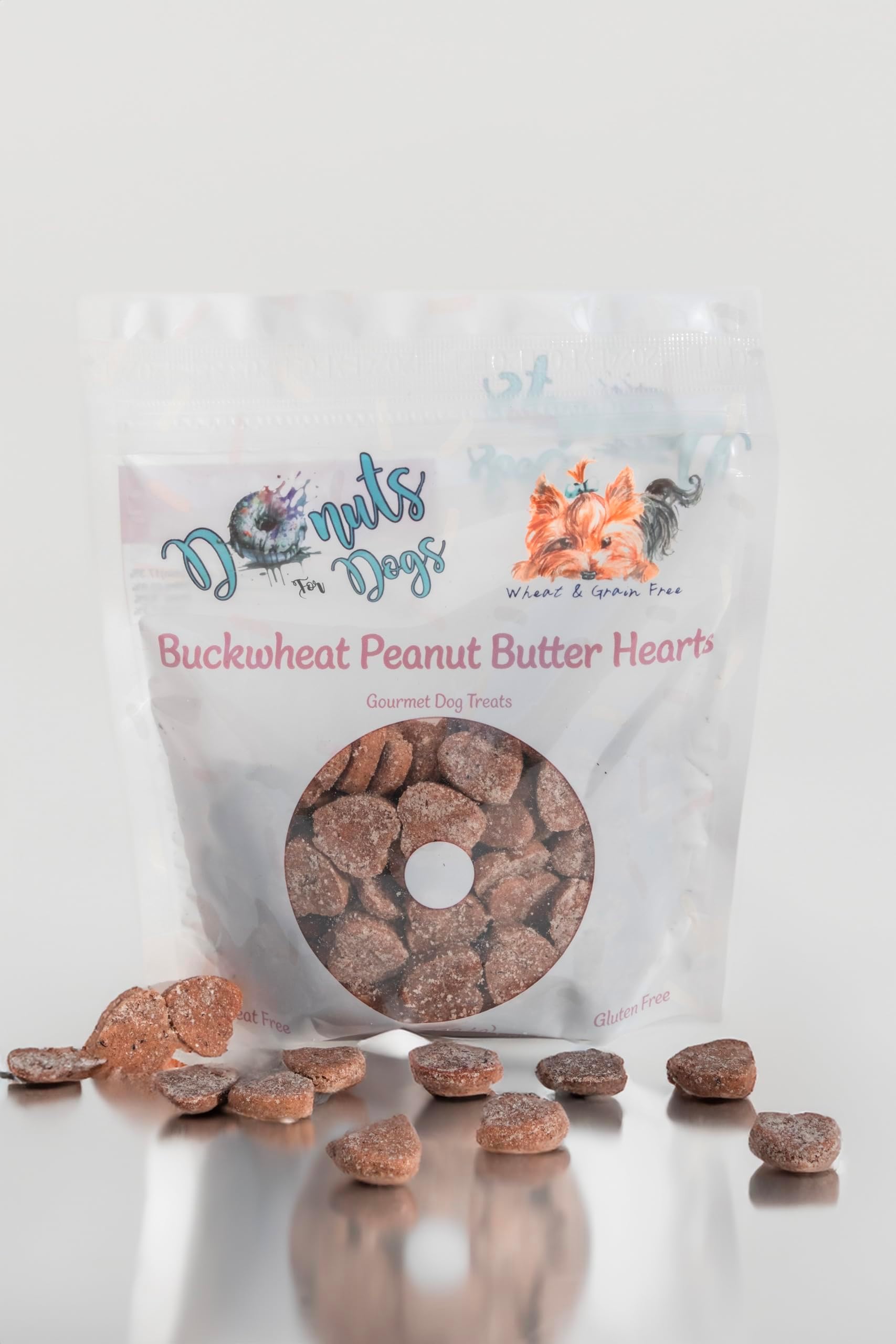 K9 Granola Factory Peanut Butter Drops Dog Treat (8 oz Bag) Pet Supplies