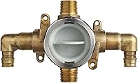 Vista 9 de American Standard RU101 - Válvula de ducha flash con entradas y salidas universales, sin terminar