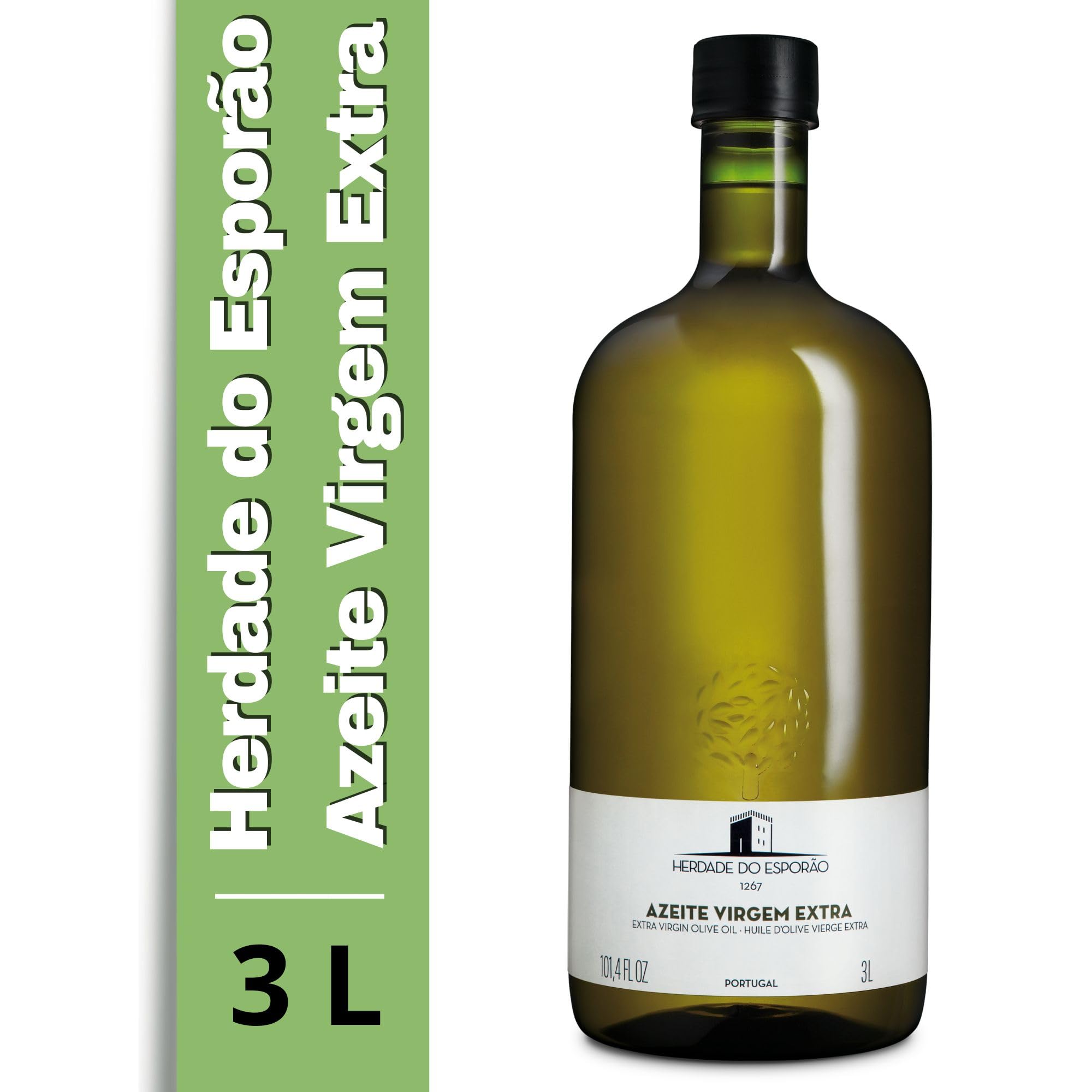 Herdade do Esporão - Kaltgepresst Olivenöl 0.20% (Natives Olivenöl Extra aus Portugal) - Flasche 3 Lt