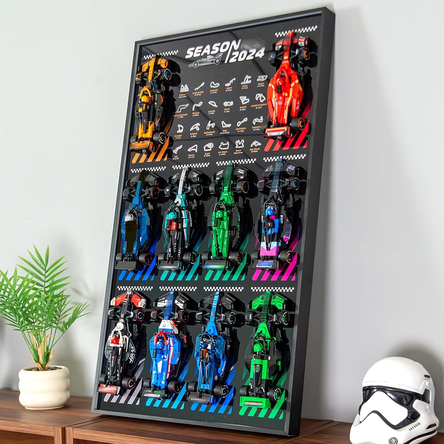 Amazon.com: WETCEAOM Display Wallboard Compatible with Lego F1