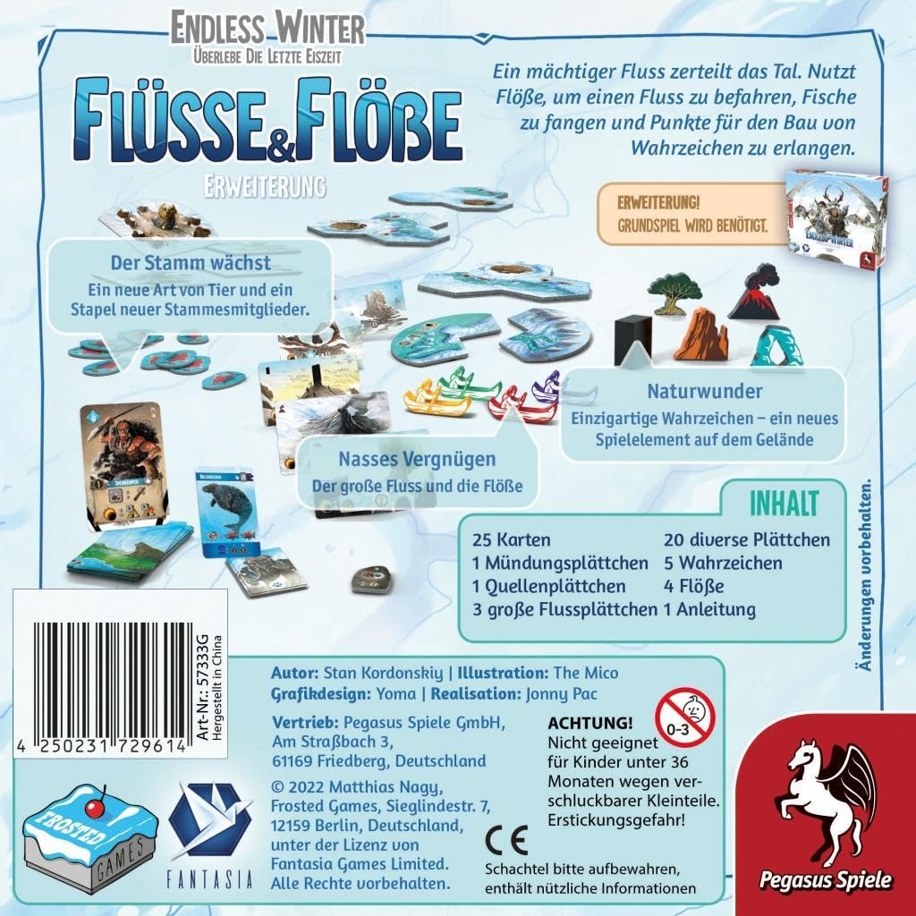 Pegasus Endless Winter: Espansione Pittura Rupestre - Gioco Da Tavolo Per Intenditori - 4
