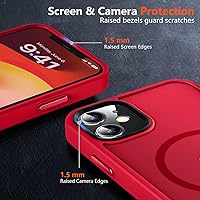 Vista 165 de MOCCA - Funda magnética resistente para iPhone XR de 6.1 pulgadas, compatible con MagSafe, funda con protección contra caídas de grado militar