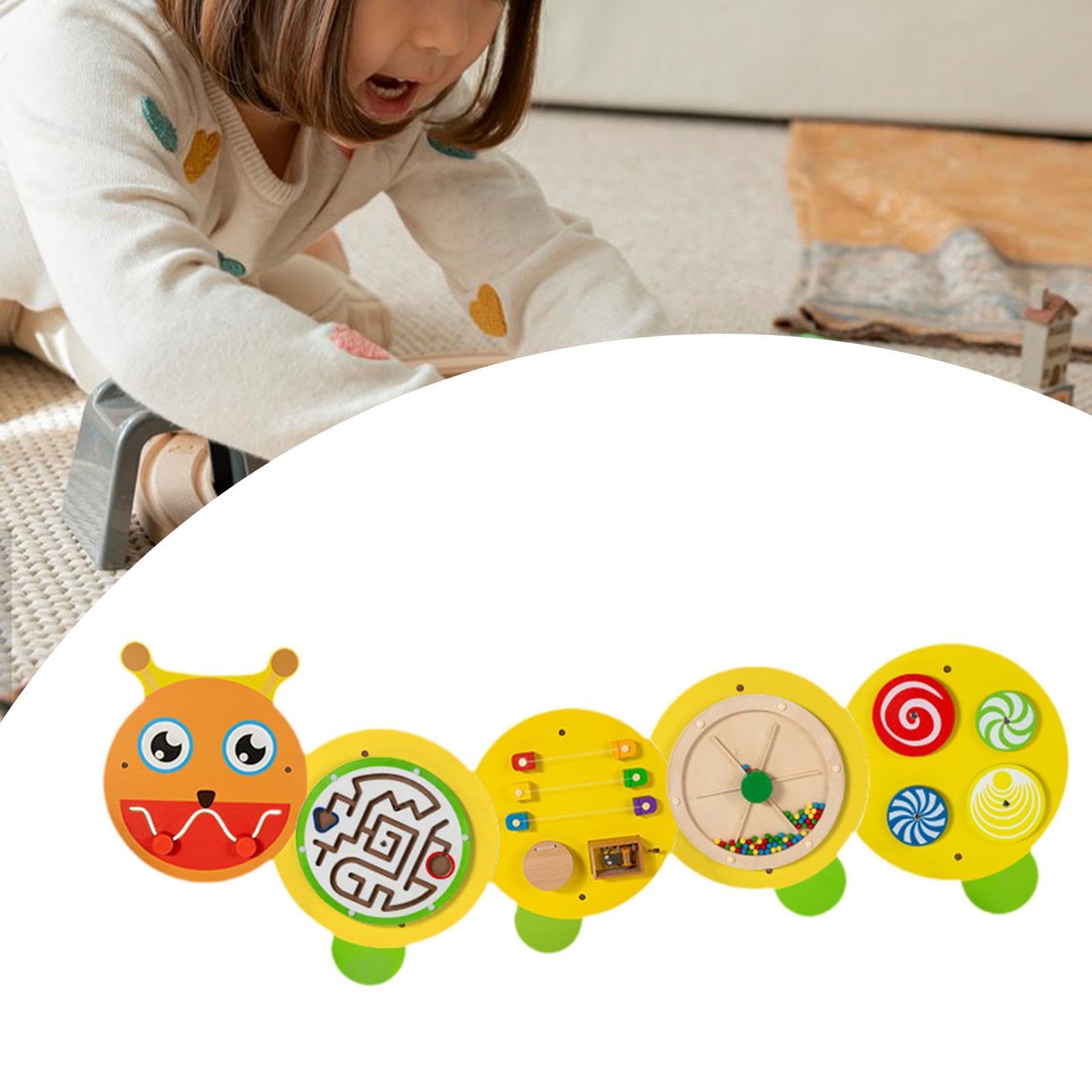 Wandaktivitätstafel, Lernspiel, Sensorisches Wandspielzeug für Kleinkinder Im Vorschulalter