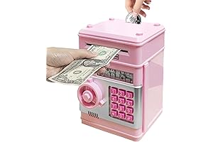 Adorable Pink Setibre ATM Piggy Bank