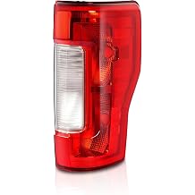 Tail Light Compatible With 2017-2019 Ford F-250 F-350 Super Duty Right Passenger Side Tail Lights Assembly