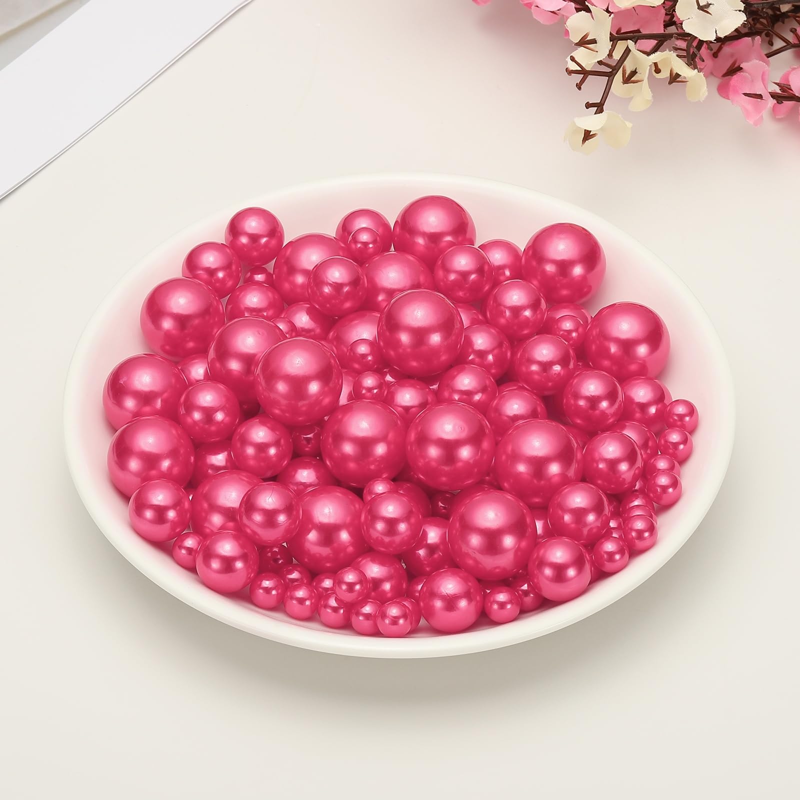 PATIKIL 8/14/20 mm Faux Pearls Beads - Image 4