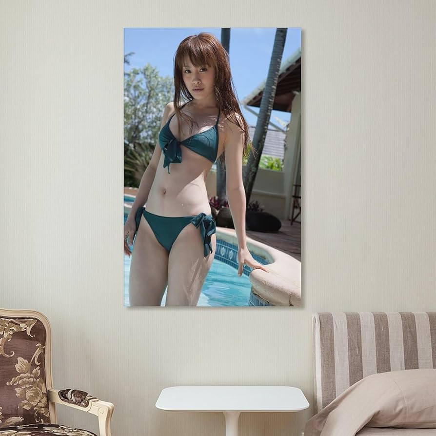 　高橋まい高画質　グラビア Amazon.co.jp: 高橋愛グラビア水着画像集女優・歌手・アイドル34 ポスター 装飾画 キャンバス ウォールアート リビングルーム ポスター  ベッドルーム 絵画 フレームなしスタイル 24x36インチ(60x90cm) : ホーム＆キッチン