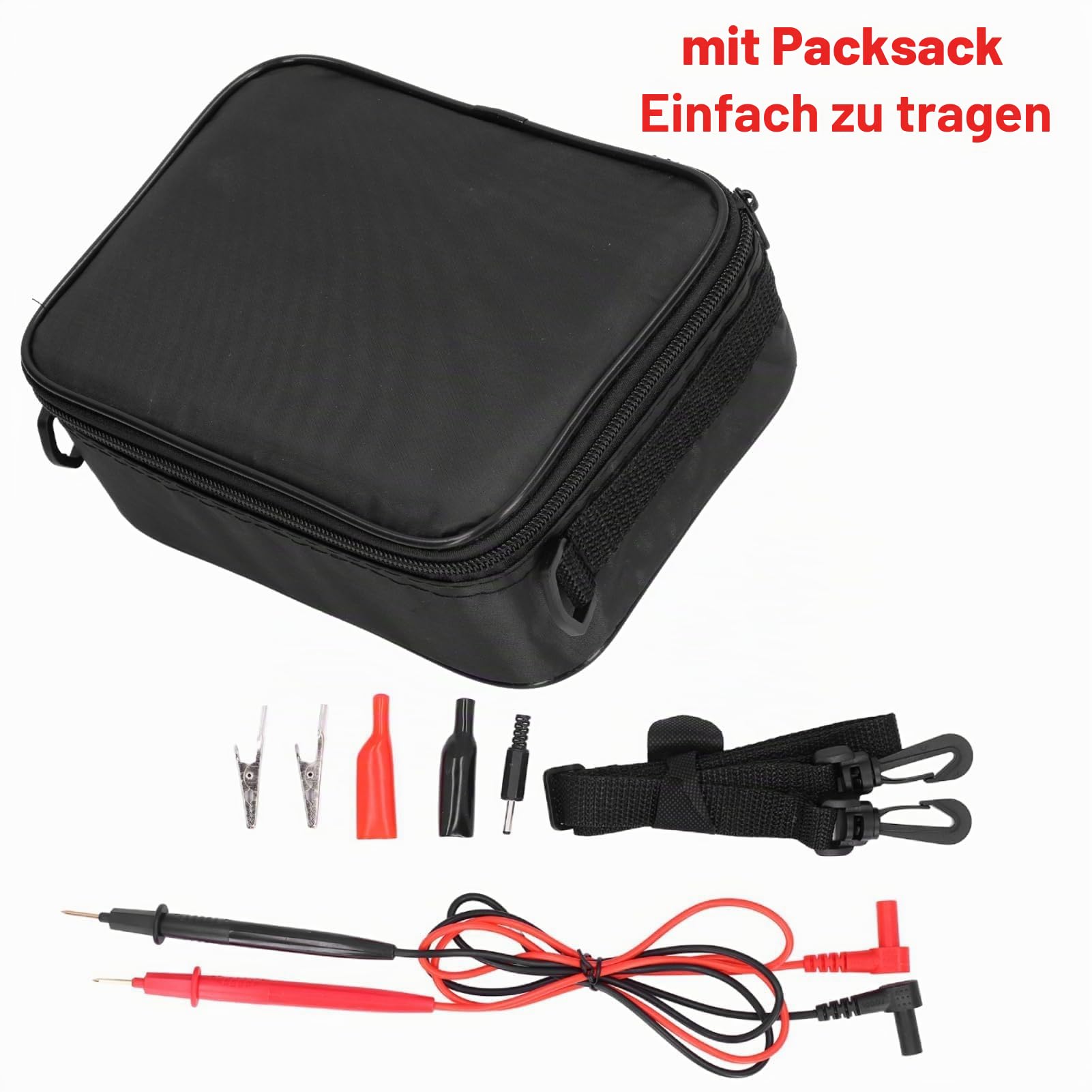 TY6045 Isolationswiderstandstester Megohmmeter tragbar 1000 V 5 MΩ-2000 MΩ Widerstand Messung ohm Messgerät ABS Meter 10-2000 m ± 10% Bogenlänge