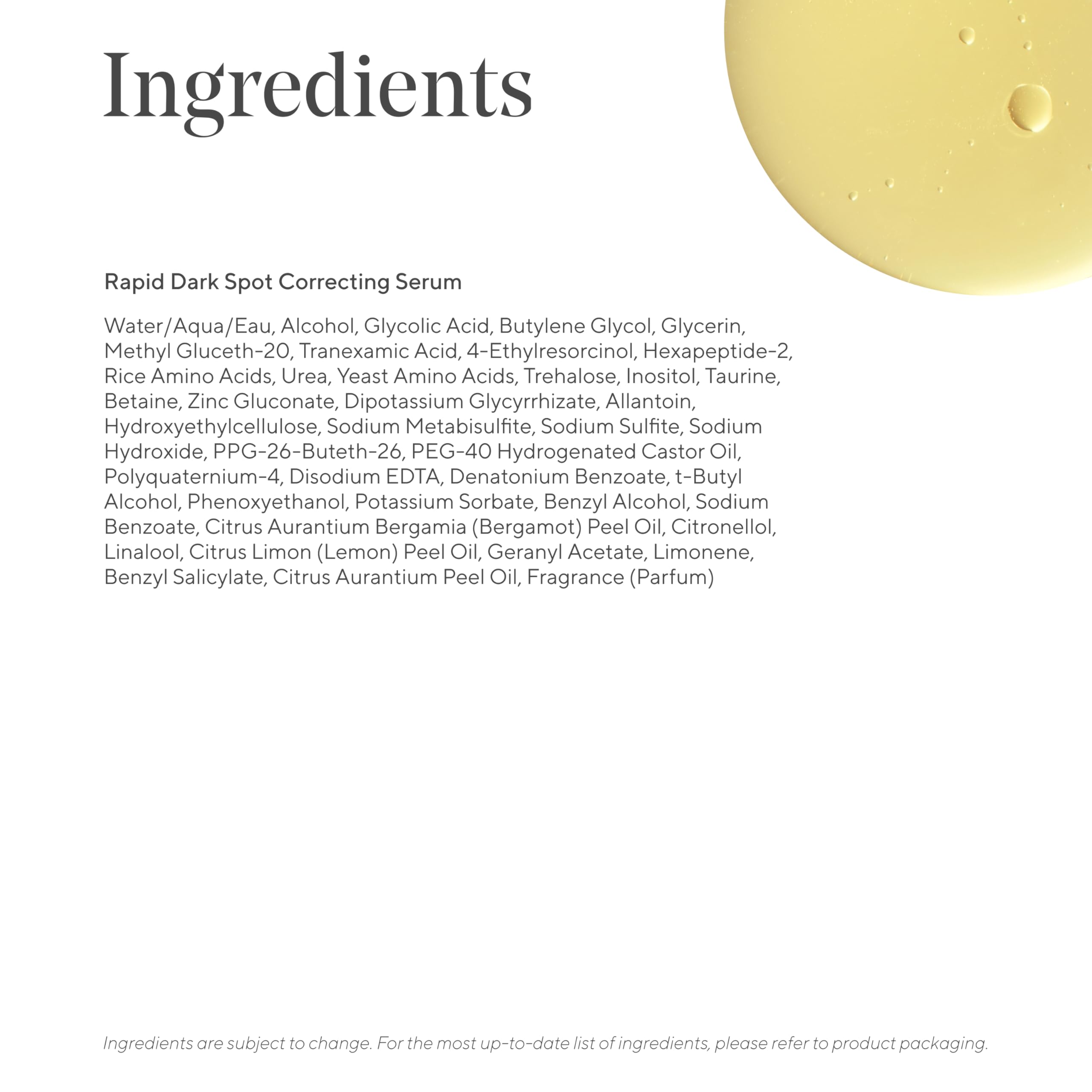 Murad Rapid Dark Spot Correcting Serum - Glycolic Acid - 1 Fl Oz