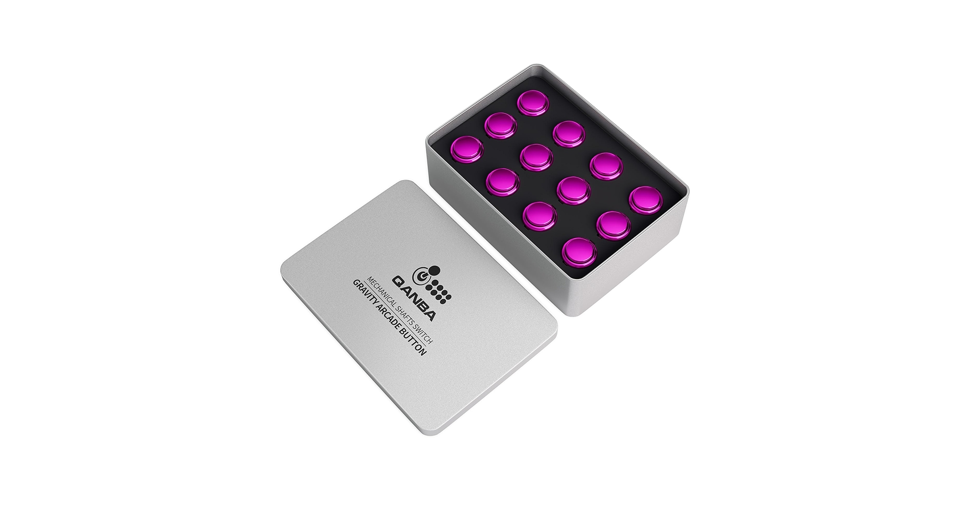 hitbox ＋Qanba Gravity KS24φ12個セット hitbox ＋Qanba Gravity